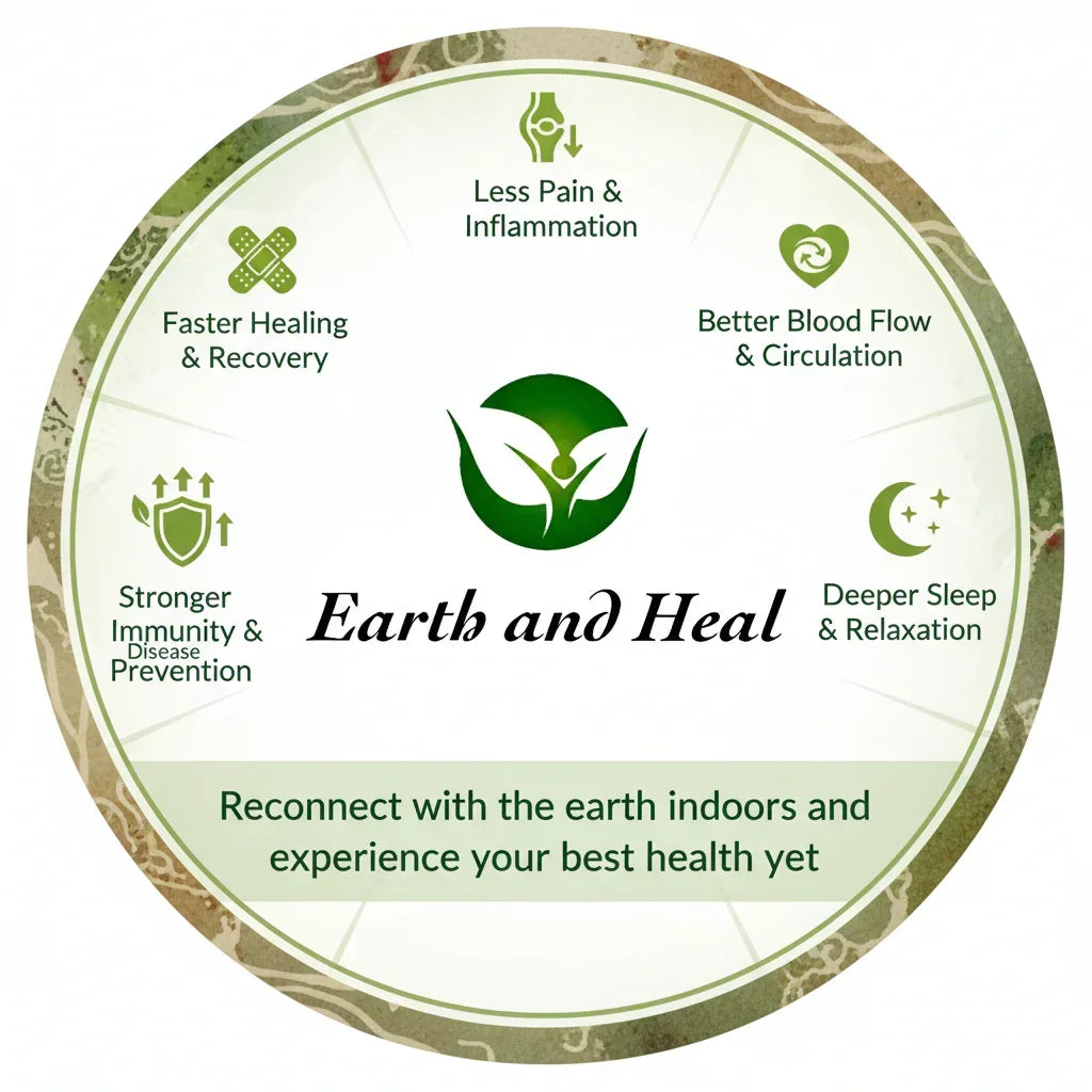 Earth and Heal Grounding Sole Band - True Indoor Grounding - Premium Silver, Cotton-Elastic Fabric-Blend Foot Band & Gator Clip